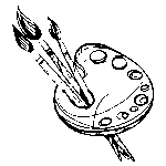 palette de peintre